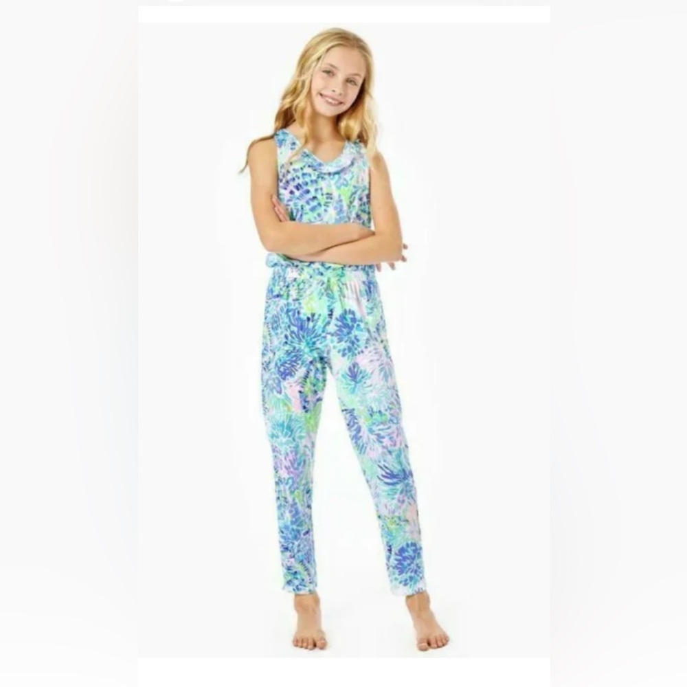 Lilly Pulitzer Girls Vala Jumpsuit